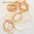 Natural and White Mother of Pearl Bead Mix 23 Unit Bulk Four Corners USA OnLine Jewelry Making Beading Craft Supplies