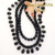 Facet Black Onyx Mix Bead Strand Collection 5 Unit Bulk Four Corners USA OnLine Designer Jewelry Making Beading Craft Supplies