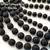 Czech Matte Black Round Glass Bead Strand Mix 8 Unit Bulk Four Corners USA OnLine Jewelry Making Beading Supplies