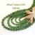 Green Aventurine Faceted Round Bead Strand Mix 7 Units Bulk Four Corners USA OnLine Jewelry Making Supplies