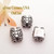15mm Two Strand Oxidized Sterling Silver Bead 10 Unit Bulk Four Corners USA OnLine Jewelry Supplies