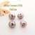 9mm Stamped Pumpkin Sterling Silver Bead Native American Crafted 40 Unit Bulk Four Corners USA OnLine Jewelry Supplies