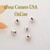 4mm Bright Seam Pumpkin Sterling Silver Bead Native American Crafted 200 Unit Bulk Four Corners USA OnLine Jewelry Supplies