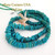 17-18mm Graduated FreeForm Slice Kingman Turquoise Beads Designer 2 Strand Bulk Buy BDZ-2601 Four Corners USA OnLine Jewelry Making Supplies