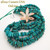 12-14mm Graduated FreeForm Slice Kingman Turquoise Beads Designer 3 Strand Bulk Buy BDZ-2603 Four Corners USA OnLine Jewelry Making Supplies