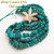 12-14mm Graduated FreeForm Slice Kingman Turquoise Beads Designer 3 Strand Bulk Buy BDZ-2603 Four Corners USA OnLine Jewelry Making Supplies
