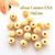 Faux Carved Bone Resin 8mm Pumpkin Beads O-09025 Four Corners USA OnLine Jewelry Making Beading Craft Supplies