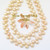 Top Drilled 9mm Button Natural Peach Freshwater Pearl Bead Strands 2 Unit Bulk Package Four Corners USA OnLine Jewelry Making Beading Crafting Supplies