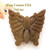 Carved Jade Butterfly Pendant Jewelry Component ST-09032-1 Four Corners USA OnLine Jewelry Making Beading Craft Supplies