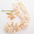 Blush Freshwater Biwa Stick Pearl Center Drill Bead Strands Four Corners USA OnLine Jewelry Making Beading Craft Supplies