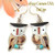 Owl Inlay Sterling Earrings Native American Indian Zuni Jewelry Pitkin Natewa with Shell Turquoise Coral NAER-09196 Four Corners USA OnLine