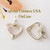 Open Heart Sterling Silver Charm Jewelry Making Components Four Corners USA OnLine Designer Jewelry Making Beading Craft Supplies