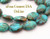 18mm Oval Kingman Boulder Turquoise Beads 16 Inch Strand Four Corners USA OnLine Jewelry Making Beading Supplies KNG-13031