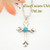 Turquoise Cross Pendant 14 Inch Necklace Navajo Artisan Pauline Nelson NACR-091361 Four Corners USA OnLine Southwest Native American Jewelry