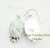 Dry Creek Turquoise Earrings Navajo Artisan Shirley Henry Four Corners USA OnLine Native American Jewelry NAER-13052