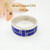 Size 10 Lapis Inlay Sterling Silver Ring Navajo Artisan Aaron Toadlena Four Corners USA OnLine American Indian Jewelry NAR-13011