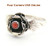 Size 8 1/4 Rose with Red Coral Ring Native American Indian Navajo Sterling Silver Jewelry Four Corners USA OnLine NAR-09461825