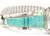 Women's Turquoise Inlay Sterling Watch Native American Jewelry Navajo Silversmith Steve Francisco (NAW-1320)