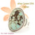 Men's Dry Creek Turquoise Ring Size 12 Navajo Tony Garcia NAR-1406 Four Corners USA OnLine Native American Indian Jewelry