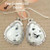 White Buffalo Turquoise Sterling Silver Earrings by Native American Navajo Kathy Yazzie NAER-1421 Four Corners USA OnLine