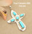 Artisan Turquoise Sterling Cross Zuni Silversmith Cecilia Iule Four Corners USA OnLine Native American Jewelry