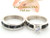 Jet Engagement Bridal Wedding Ring Set Size 7 1/2 Four Corners USA OnLine Native American Silver Jewelry WS-1440