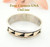 14K Gold and Sterling Ring Size 9 Native American Navajo Kiva Steps Jewelry by David Skeets NAR-1496 Four Corners USA OnLine