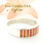 Orange Spiny Oyster Inlay Band Ring Size 9 3/4 Native American Ella Cowboy Silver Jewelry WB-1512