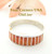 Orange Spiny Oyster Inlay Band Ring Size 8 1/2 Native American Ella Cowboy Silver Jewelry WB-1514 Four Corners USA OnLine Native American Silver Jewelry