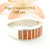 Orange Spiny Oyster Inlay Band Ring Size 7 Native American Ella Cowboy Silver Jewelry WB-1517 Four Corners USA OnLine Native American Silver Jewelry