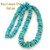 On Sale Now! Graduated FreeForm Slice Kingman Turquoise Beads Designer 16 Inch Strand Four Corners USA OnLine Jewelry Making Supplies GFF08 