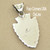 Arrowhead Eagle Turquoise Sterling Silver Pendant Native American Navajo Alice Johnson NAP-1467 Four Corners USA OnLine Jewelry