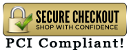 Shop with Confidence at FourCornersUSAonLine PCI Compliant Secure Checkout