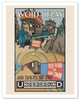 Avoid Delay and Travel by the London Underground (The Tube) - c. 1910's - Vintage Advertisement Poster