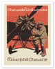Oberursel - German Aircraft Motor - Oberursel Engine Factory - c. 1914 - Poster by Ludwig Hohlwein