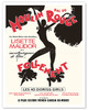 Moulin Rouge, Paris, France - French Cancan Dancers Revue Madly (Follement) - c. 1960's
