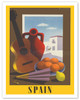 Spain - c. 1950 - Poster by Guy Georget