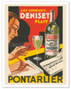Pontarlier Deniset - Superior Anise - Aperitif Liquor - c. 1930's - Poster by Joseph Charles