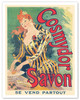 Cosmydor Savon - French Luxury Soap Brand - c. 1891 - Poster by Jules Chéret