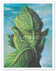 Cabbage Portrait - Paris, France - c. 1983