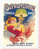 Saxoléine Lamp Oil - Green Lampshade - France - c. 1900 - Poster by Jules Chéret