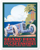 1929 Cap D’Antibes Grand Prix - Juan-les-Pins France - Poster by Alexis Kow