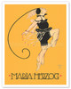 Maria Herzog - c. 1906 - Vintage Dance Poster