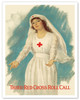 Third Red Cross Nurse Roll Call - c. 1919 - Poster by Haskell Coffin