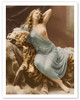 Classic Vintage French Nude - Hand-Colored Tinted Art - Poster by Louis-Amédée Mante