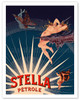 Petrole Stella Gasoline - Nude, Nymph, and Cherub - Poster by Henri Gray