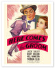 Here Comes the Groom - Starring Jack Haley, Patricia Ellis - c. 1934 - Vintage Movie Poster