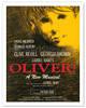 Oliver - A New Musical - Starring Clive Revill and Georgia Brown - c. 1963 - Vintage Theater Poster