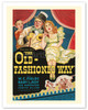 The Old-Fashioned Way - Starring W.C. Fields, Baby Leroy, Judith Allen - c. 1934 - Vintage Movie Poster