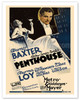 Penthouse - Starring Warner Baxter & Myrna Loy - Directed by W.S. Van Dyke - c. 1933 - Vintage Movie Poster